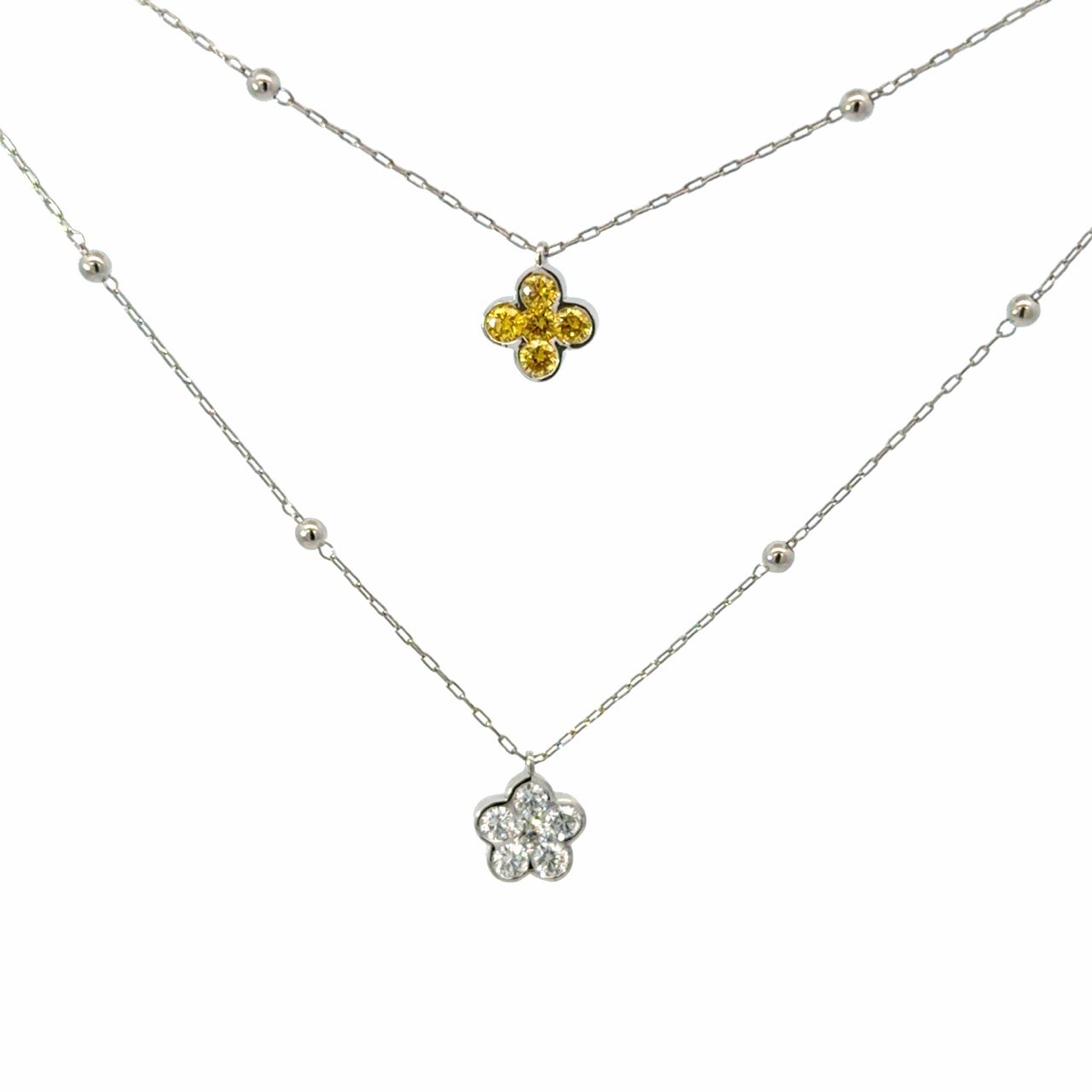 Takeda & Co. / 【受注生産】2連イエローダイヤモンドネックレス Jewellery